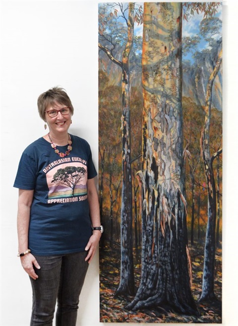 Jane Tonks, winner People's Choice Calleen Art Award 2019