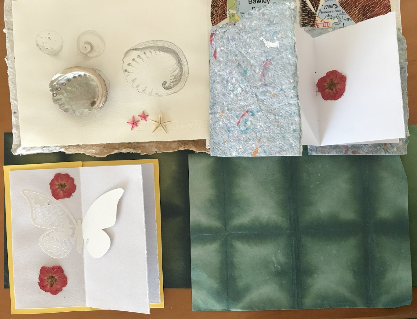 Concertina Books by Catherine Bennett and Helen Daly