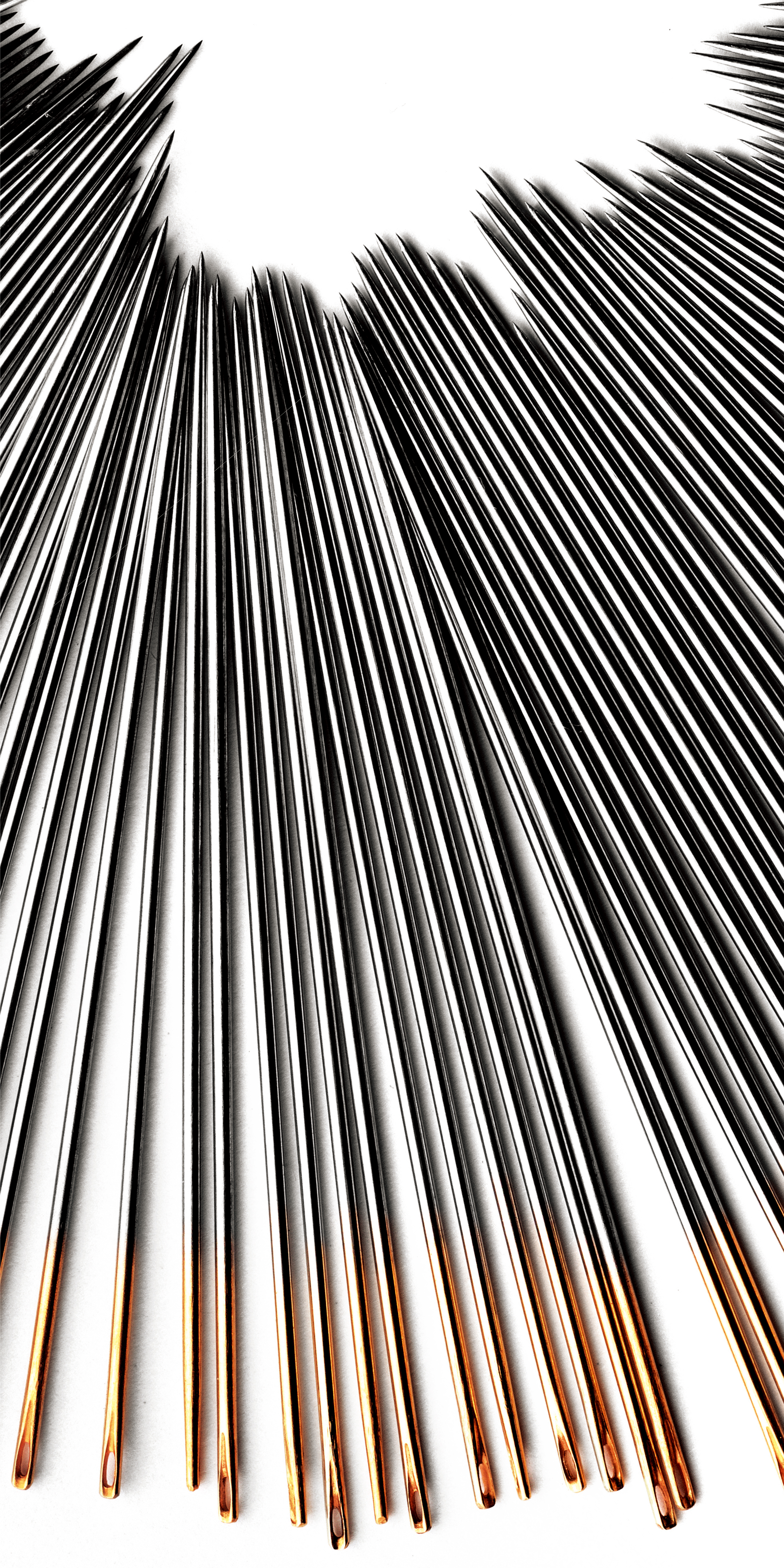 Keiko Amenomori-Schmeisser, Pointed, 2002, digital print on vinyl cloth